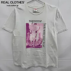 Supreme/シュプリーム【17AW】Fuck With Your Head Tee/ファック ウィズ ユア ヘッド 半袖Tシャツ/ホワイト/Mのサムネイル