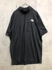 THE NORTH FACE ザノースフェイス NT12202 ショートスリーブ フラッシュ ドライ スリーディー ジップアップ プルオーバー sizeL/チャコールグレー ■◆ メンズのサムネイル