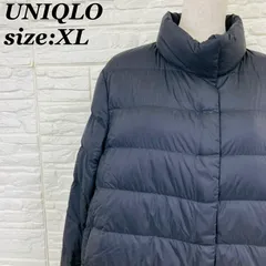 UNIQLO ウルトラライトダウンジャケット XL ネイビー 軽量 ユニクロ レディース 紺色 防寒 アウター 秋冬 【011584】のサムネイル