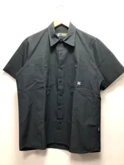 217031 BLUCO スタンダードワークシャツ S/S 半袖 シャツ S ブラック ブルコ  163-21-108のサムネイル