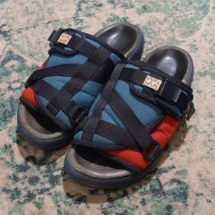 希少VISVIM ビズビム CHRISTOクリスト サンダル M黒 BLACK - メルカリ