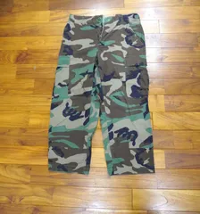◆米軍 実物 ウッドランドカモ 迷彩柄 カーゴパンツ メンズ ミリタリーのサムネイル