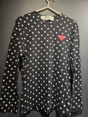 PLAY COMME des GARCONS ドット柄 長袖Tシャツ XS - メルカリ