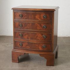 英国アンティーク木製ミュージックキャビネット/レコード収納/チェスト