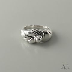 Liqq様 ジョージジェンセン リング 指輪 425 リーネムンテ AG925 約9号