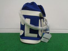 Unused golf bag, CLUNK brand, with ball pouch, item number 600042.