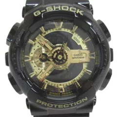 カシオジーショック CASIO G-SHOCK 腕時計 クォーツ GA-110GB ブラック×ゴールドカラーのサムネイル