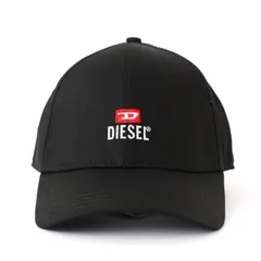 【並行輸入品】ディーゼル キャップ ブラック 黒 DIESEL ロゴ 帽子 A12047 NEW-D-LOGO-OUTのサムネイル