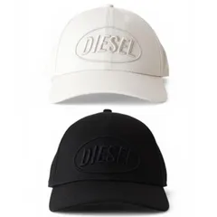 【並行輸入品】ディーゼル キャップ レディース ブラック ライトベージュ DIESEL ロゴ 帽子 立体刺繍 NEW-CAP-D A15586 RJCARのサムネイル