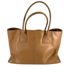 TOD'S トッズ レザートートバッグ キャメルのサムネイル
