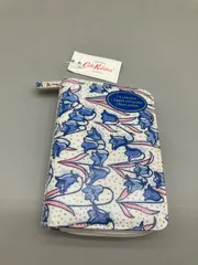 未使用　CathKidston 　キャスキッドソン　 折りたたみ財布 　ブルーベル柄   8のサムネイル