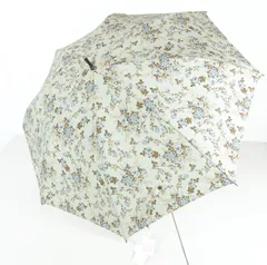 【新品タグ付】ピンクハウス★薔薇ハンドプリント 長傘 60ｃｍ 生成りホワイト ＊ｋ4526のサムネイル