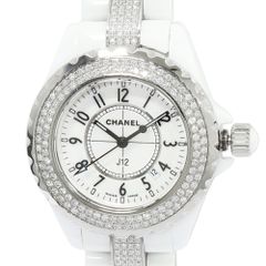 美品 シャネル CHANEL J12 純正ダイヤ 新型バックル 定価250万 - メルカリ