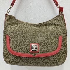 希少 極美品 フェリージ 02-59 ワンショルダー ハンドバッグ 総柄 