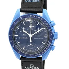 オメガxスウォッチ スピードマスター MoonSwatch ミッショントゥネプチューン S033N100 兼用のサムネイル