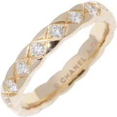 シャネル 指輪 K18YG ダイヤ17P(約0.34ct) ココクラッシュ リング ミニモデル フルダイヤ J11872のサムネイル