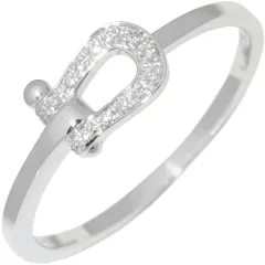 フレッド 指輪 K18WG ダイヤ14P(0.04ct) フォース10リング スモールモデル SM 4B0442のサムネイル