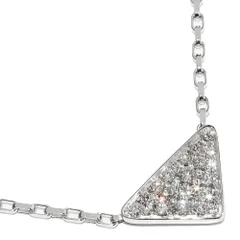 プラダ ペンダントネックレス K18WG ダイヤ0.31ct マイクロ トライアングル ペンダントネックレス 1JCA38_2FPF_F020Iのサムネイル
