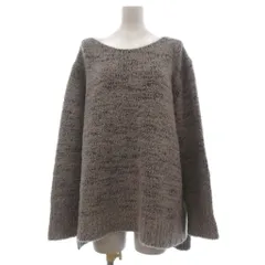ファビアナフィリッピ FABIANA FILIPPI ニット セーター 長袖 シルク混 XL グレー系 ☆AA★のサムネイル