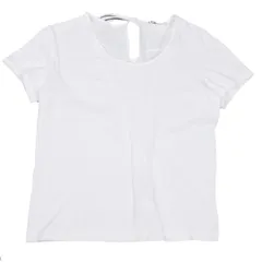 リミフゥLIMI feu コットンネックコードTシャツ 白2のサムネイル