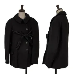 ドリスヴァンノッテンDRIES VAN NOTEN バストリボンステンカラージャケット 黒Sのサムネイル