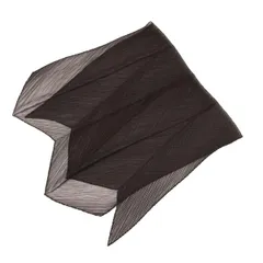 プリーツプリーズPLEATS PLEASE  シースループリーツジグザグストール 茶のサムネイル