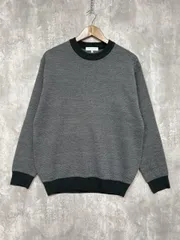 a day in the life アデイインザライフ ユナイテッドアローズ 千鳥格子 ニット セーター sizeM/グレー系 ◆■ メンズのサムネイル