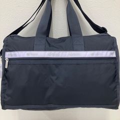 ファミリア レスポートサック 極美品 ネイビー 大容量 ボストンバッグ