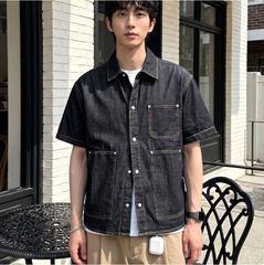 デニムジャケット/シャツ UVER TAKUYA∞ become tree 類似 デニムジャケット/シャツ UVER TAKUYA∞ become tree 類似 - メルカリ
