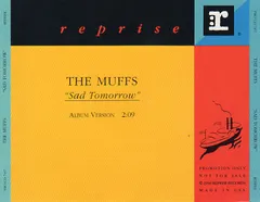 CD Muffs Sad Tomorrow PROCD7457 Reprise プロモ /00110