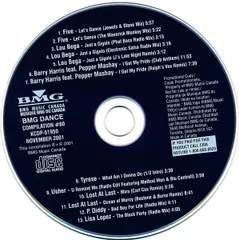 CD Various Bmg Dance Compilation #80 KCDP51950PROMO BMG Music プロモ /00110