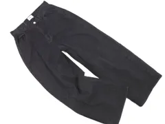 WHO'S WHO gallery フーズフーギャラリー ワイド デニムパンツ sizeF/黒 ■■ レディースのサムネイル