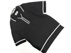 JUNMEN ジュンメン ハーフジップ ニット セーター sizeM/黒 ■◆ メンズのサムネイル