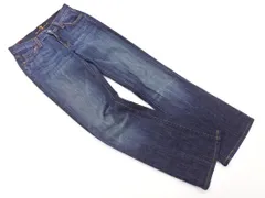 7 For All Mankind セブンフォーオールマンカインド ラインストーン ブーツカット デニムパンツ size23/紺 ■■ レディースのサムネイル
