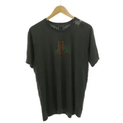 マークバイマークジェイコブス MARC by MARC JACOBS 半袖Tシャツ カットソー L ダークグレー ラウンドネック 刺繍 /TL ■ECF006のサムネイル