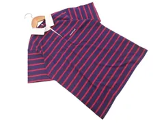mont-bell モンベル 1104781 WIC ラガー ボーダー ポロシャツ sizeL/紫ｘピンク ■◆ レディースのサムネイル