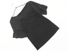 PROPORTION プロポーション ボディドレッシング 切替 リブ カットソー size2/黒 ■◆ レディースのサムネイル
