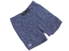 HELLY HANSEN ヘリーハンセン ナイロン 総柄 ショート パンツ sizeM/紺 ■◆ レディースのサムネイル