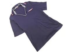 SHIPS シップス ポロシャツ sizeM/紺 ■◆ メンズのサムネイル