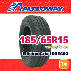【AUTOWAY】 新品 185/65R15 サマータイヤ GOODYEAR EfficientGrip ECO EG03 15インチ １本売り 夏タイヤ オートウェイのサムネイル