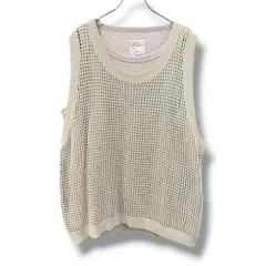 SHAREEF MESH LAYERED TANK TOP メッシュレイヤードタンクトップ 2サイズ ベージュ系のサムネイル