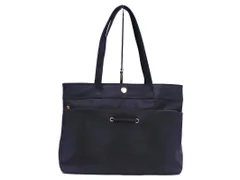 Pierre Cardin ピエールカルダン ロゴ ジップアップ トート バッグ 黒 ■■ レディースのサムネイル