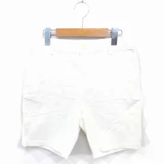 バンヤードストーム BARNYARDSTORM ハーフ ショート パンツ ジップフライ 無地 シンプル 0 アイボリー /TT15のサムネイル