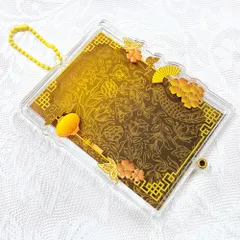 アクリルフレーム (中華) アクスタ フィギュア 祭壇 生誕祭 推し アクリル イエロー 推し活 オタ活 アニオタ アニメグッズ収納、飾り ジートリガー、g.triger 推し活グッズのサムネイル