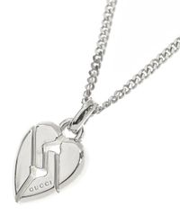 美品✨ グッチ ネックレス ハート インフィニティ ノット シルバー
