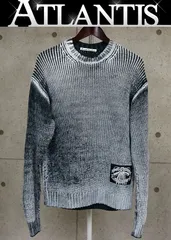 Acne Studios 銀座店 アクネ ストゥディオズ SALE 2025AW ニット セーター メンズ size:S 白/黒系 102986のサムネイル