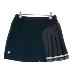 サイズ：11 LE COQ GOLF ルコックゴルフ  インナー付 プリーツ切替スカート  ブラック系 [240101736461] ゴルフウェア レディース ストストのサムネイル