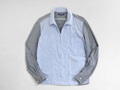 COMME des GARCONS HOMME ◇ 異素材 ドッキング シャツ ブルゾン