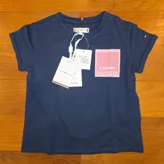 未使用！TOMMY HILFIGER ロゴ半袖Tシャツ 80cm ネイビー 新品タグ付きのサムネイル