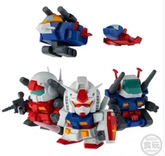 新品未開封 機動戦士ガンダム V作戦ビスケット 組み立て式ミニキット 全5種セットのサムネイル